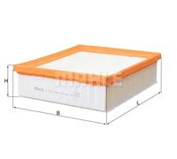 MAHLE ORIGINAL LX 2676 Air filter