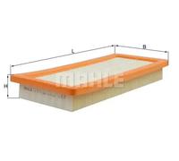 Air filter Filter Insert LX 2738 KNECHT for FIAT CITROËN PEUGEOT