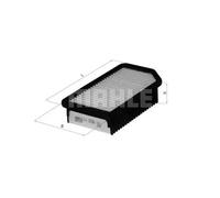 MAHLE LX2739 Air Filter Insert 248mm Length Fits Hyundai i20 ix20 Kia Soul Venga