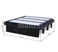 MAHLE LX 2752 Air filter