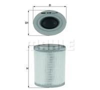 Air Filter fits ALFA ROMEO SPIDER 939 2.4D 06 to 11 Mahle 55183562 6001073224