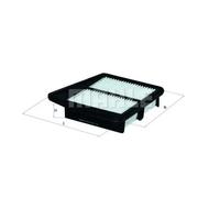 MAHLE LX 2835 - Air Filter Car - Engine
