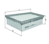 Air filter Filter Insert LX 2916 KNECHT for RENAULT MEGANE CC MEGANE II Saloon