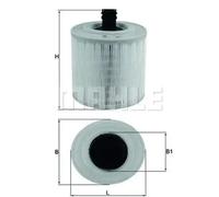 Air Filter fits OPEL ASTRA K 1.6 15 to 22 Mahle 13367308 Top Quality Guaranteed