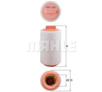 Air Filter fits MINI CONVERTIBLE COOPER R57 2.0D 09 to 15 N47C20A Mahle Quality