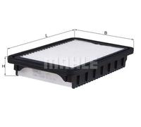 Mahle Original Air Filter LX 3271 - Filter Insert for KIA, Hyundai