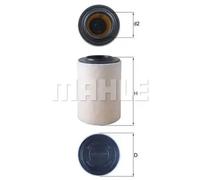 Genuine Mahle Engine Air Filter Insert - LX3286