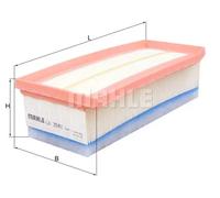Mahle Air Filter fits RENAULT Clio Mk4 0.9 TCe 1.2 TCe 1.5 dCi