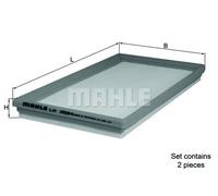 Air Filter Element MAHLE LX 3594/S 2 Part Set fits Mercedes - OE Quality
