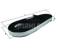 Air filter Filter Insert LX 3598 MAHLE for BMW 5 7 5 Gran Turismo 5 Touring