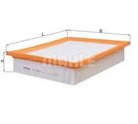 Air Filter fits VW VENTO 1H2 1.6 92 to 98 Mahle 1H0127607BD 1H0129607 VOLKSWAGEN