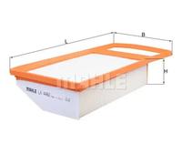 Air filter Filter Insert LX 4460 KNECHT for FIAT OPEL