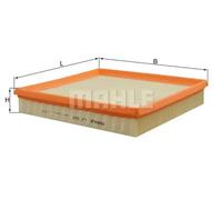 Air Filter LX500 Mahle 1247404 13711247405 1247405 13721247404 13721247405 New
