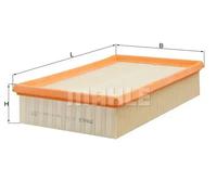 Air Filter fits MERCEDES 200 S124, W124 2.0 86 to 93 M111.940 Mahle 1110940004