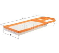 Air filter Filter Insert LX 571/1 KNECHT for VW SEAT SKODA