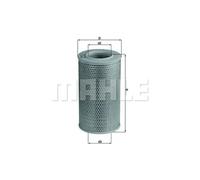 Air Filter fits FIAT DUCATO 230, 244 2.0D 01 to 06 RHV Mahle 1310636080 71736124