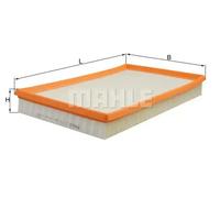 Air filter Filter Insert LX 614 KNECHT for OPEL VECTRA B Hatchback VECTRA B