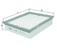 Air filter Filter Insert LX 622 KNECHT for OPEL AUDI VW IRMSCHER SKODA