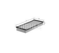 Air filter Filter Insert LX 662 MAHLE for MITSUBISHI VOLVO