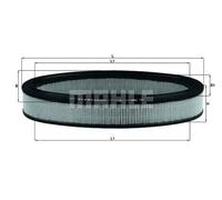 Air filter Filter Insert LX 716 KNECHT for RENAULT SUPER 5 9 11 19 19 Mk II 21