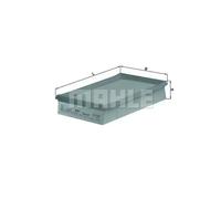 MAHLE Air Filter - LX737