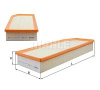 Air filter Filter Insert LX 752 KNECHT for MERCEDES-BENZ E-CLASS T-Model E-CLASS