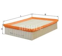 MAHLE LX 821 - Air Filter Car - Engine
