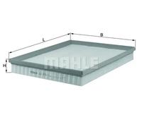 MAHLE LX 876/1 Air filter