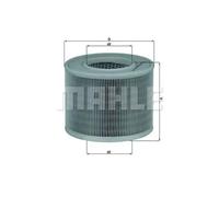 Air Filter LX986 Mahle 04572509 4572491 04572517 4572509 05173166 78571887 New
