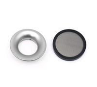 Air Filter Fit For Dellorto PHBH PHBL Carburetor Motorcycles Carburetor Air Filter Wind Horn Cup Velocity Stacks With Net Motorcycle accessories(43.8mm silver)