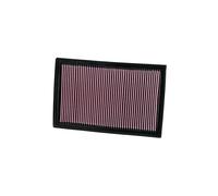 K&N Air Filter 33-2384 - High-Performance Washable Replacement - Audi TT 3.2 V6 Quattro 2008-2010