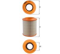Air Filter fits AUDI A8 D3 3.7 02 to 06 BFL Mahle 04E0129620 077133837AL Quality