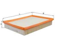 Air Filter Fits Bentley Ford Indigo Rolls-Royce Volvo MAHLE LX 443