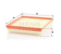 Air filter Filter Insert C 27 051 MANN-FILTER for BMW ALPINA