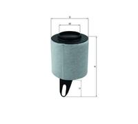 Mahle ENGINE Air Filter FOR BMW 1 3 SERIES 13717524412 1438687 7524412 7543161
