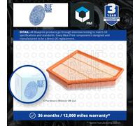 Air Filter fits BMW 325D 3.0D 09 to 13 N57D30A Blue Print 13717797465 Quality