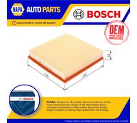 BOSCH 1 457 433 697 Air filter