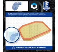 Blueprint ADB112216 Air Filter Air Supply Replacement Fits BMW 5 Series 7 Series