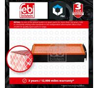 Air Filter fits BMW 530D 3.0D 10 to 17 13718510239 13718518111 Febi Quality New
