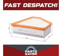 Air Filter fits BMW 335D 3.0D 06 to 13 Mahle 13717797465 7797465 Quality New