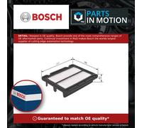 BOSCH F 026 400 043 Air filter