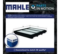 Air Filter fits CHEVROLET MATIZ M2 1.0 2005 on Mahle 42390022 96591481 96591485