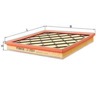 Air Filter fits CHEVROLET ORLANDO J309 1.4 2.0D 2011 on Mahle 13272719 Quality