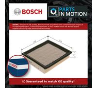 F026 400 518 Air Filter Insert 47mm Height 213mm Width 233mm Length By Bosch