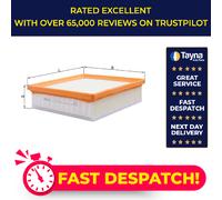 Air Filter fits FIAT DOBLO 263 2.0D 2010 on 263A1.000 Mahle 51796537 55184239