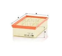 Air Filter MANN-FILTER C 29 033 for RENAULT