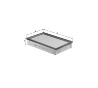 Air Filter fits VOLVO S40 Mk2 2.0D 04 to 07 Mahle 8683560 Top Quality Guaranteed