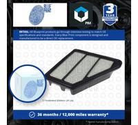 Civic Air Filter Fits Honda 17220R3LG01 Blue Print ADH22281