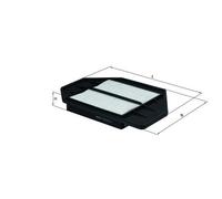 MAHLE Air Filter - LX1742