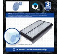Air Filter fits HYUNDAI GRANDEUR TG 2.2D 06 to 11 D4EB Blue Print S281133K100